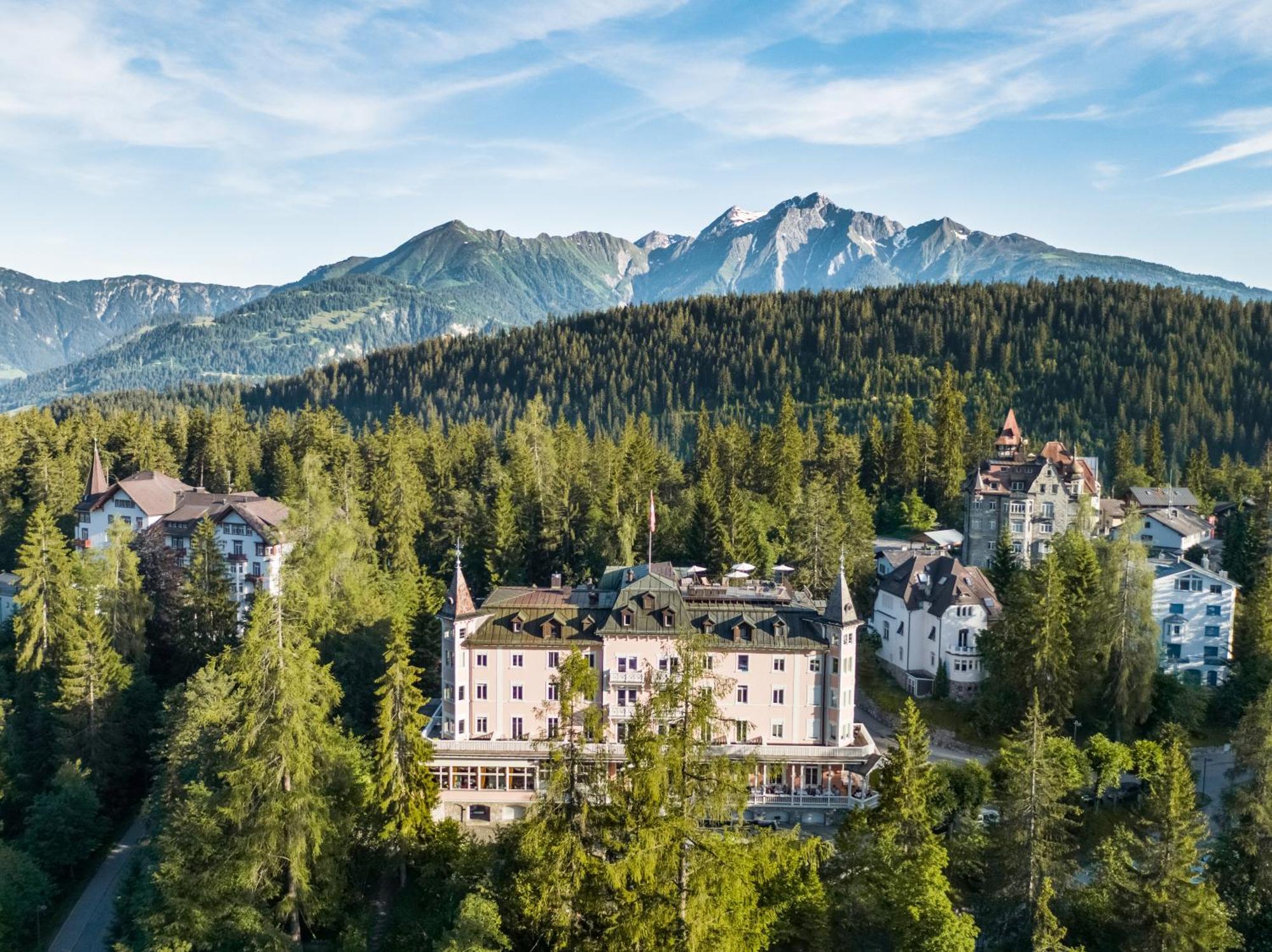 Romantik Hotel Schweizerhof & Spa ฟลิมส์ ภายนอก รูปภาพ